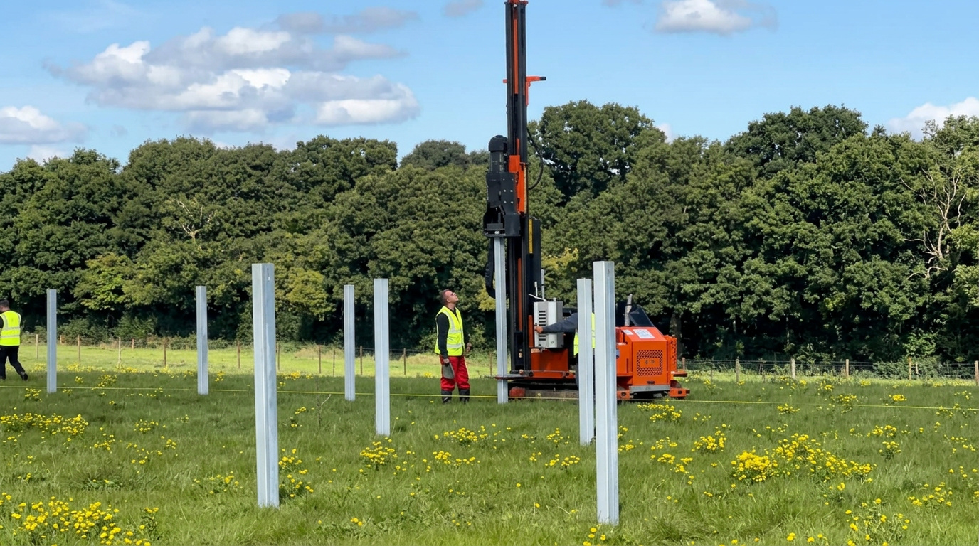 Solar Pile Drivers - UK